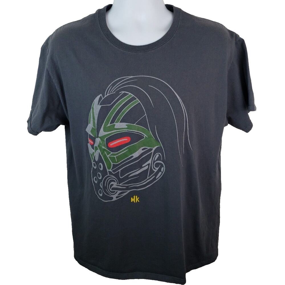 Official Lootwear Exclusive Mortal Kombat Kabal Gray Tshirt Size Large